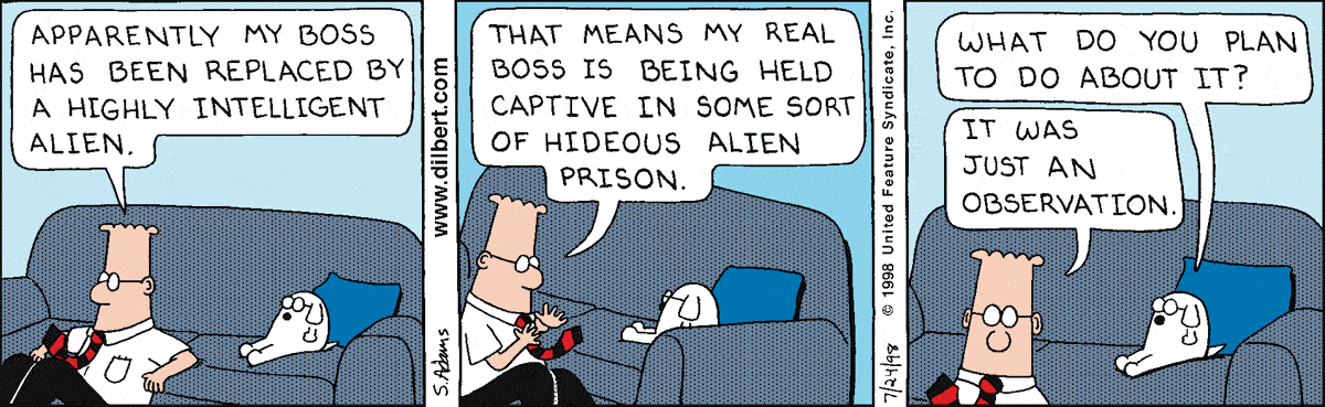 Dilbert Cartoon